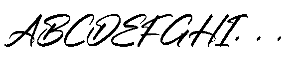 Manteca Backlif Italic Font UPPERCASE