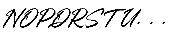Manteca Backlif Italic Font UPPERCASE