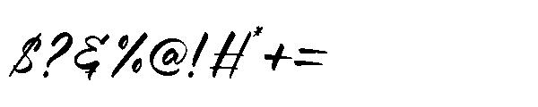 Manteca Backlif Regular Font OTHER CHARS