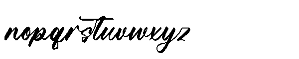 Manteca Backlif Regular Font LOWERCASE