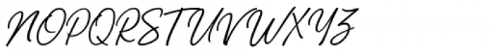 Manthoels Regular Font UPPERCASE