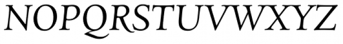 ManticoreT Italic Font UPPERCASE
