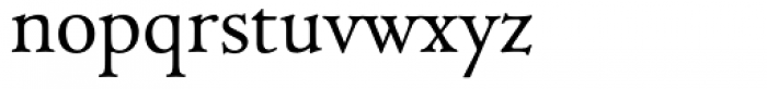 ManticoreT Roman Font LOWERCASE