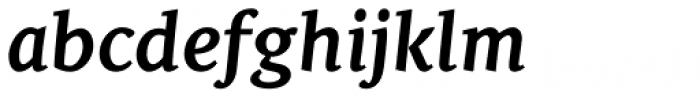 Mantika News Bold Italic Font LOWERCASE
