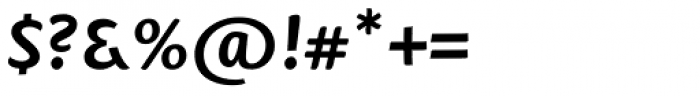 Mantika Sans Pro Bold Italic Font OTHER CHARS