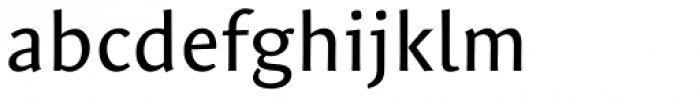 Mantika Sans Std Regular Font LOWERCASE