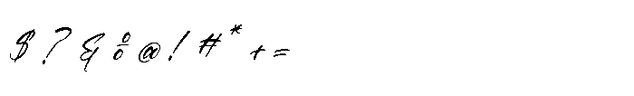 Mantyalls Regular Font OTHER CHARS