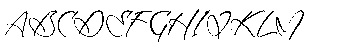 Mantyalls Regular Font UPPERCASE