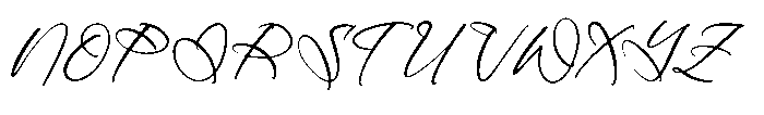 Mantyalls Regular Font UPPERCASE