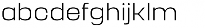 Manual Extra Light Font LOWERCASE