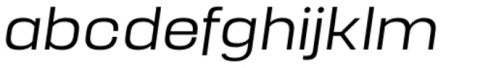 Manual Ultra Light Italic Font LOWERCASE
