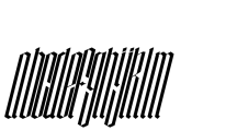 Manufake Tall Italic FONT