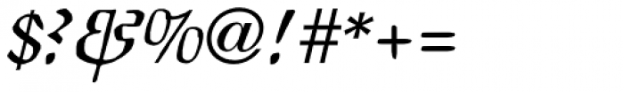 Manuskript Ant D Italic Font OTHER CHARS