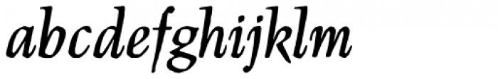 Manuskript Ant D Italic Font LOWERCASE