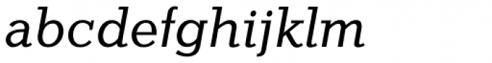 Manutius Pro Italic Font LOWERCASE