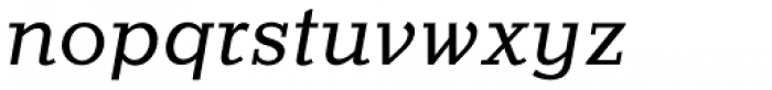 Manutius Pro Italic Font LOWERCASE
