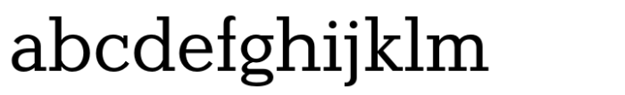 Manutius Pro Regular Font LOWERCASE