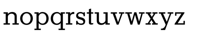 Manutius Pro Regular Font LOWERCASE