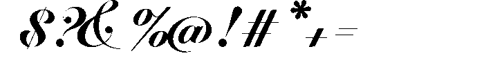 Manville Font OTHER CHARS