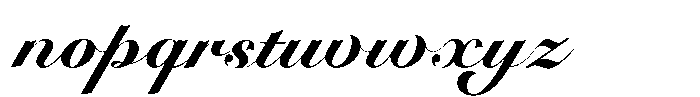 Manville Font LOWERCASE