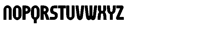 Maone Font UPPERCASE