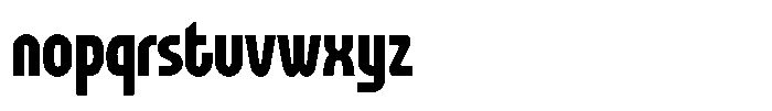 Maone Font LOWERCASE