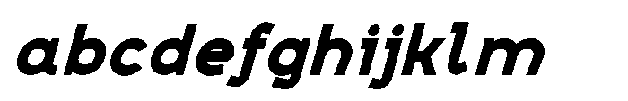 Mapion Sans Black Italic FONT