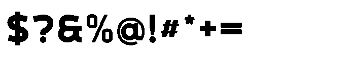 Mapion Sans Black Font OTHER CHARS