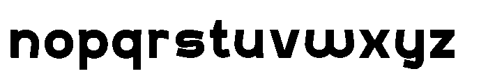 Mapion Sans Black Font LOWERCASE