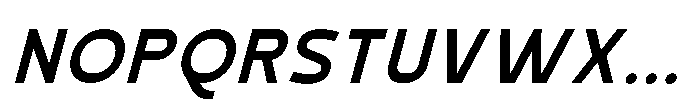 Mapion Sans Bold Italic Font UPPERCASE