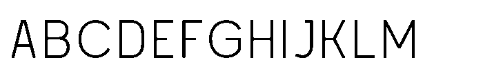 Mapion Sans Light Font UPPERCASE