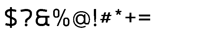 Mapion Sans Medium Font OTHER CHARS