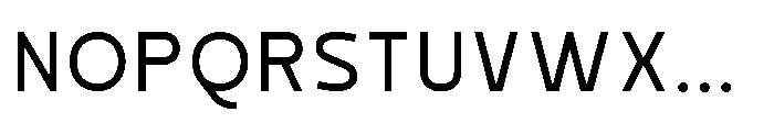 Mapion Sans Medium Font UPPERCASE
