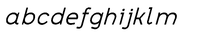 Mapion Sans Regular Italic FONT