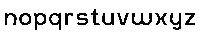 Mapion Sans Semi Bold Font LOWERCASE