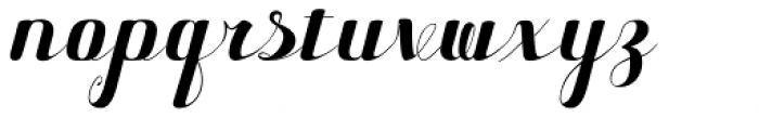 Maple Lane Cursive Font LOWERCASE