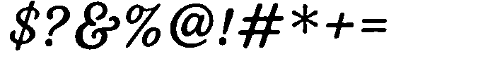 Mapleford Script Regular Font OTHER CHARS