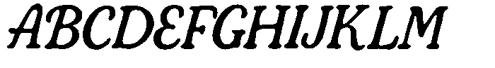 Mapleford Script Regular Font UPPERCASE