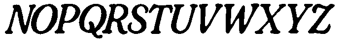 Mapleford Script Regular Font UPPERCASE