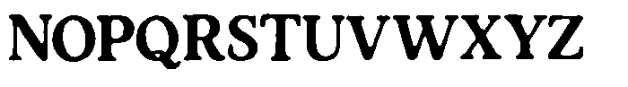 Mapleford Serif Regular Font UPPERCASE