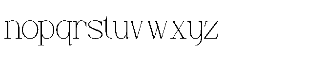 Maqotta Regular Font LOWERCASE