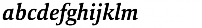 Marbach Bold Italic Font LOWERCASE