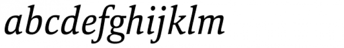 Marbach Italic Font LOWERCASE