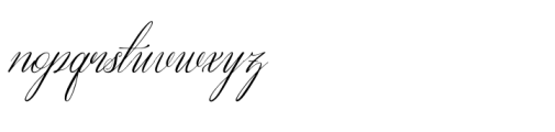 Marbelyn Walenstan Regular Font LOWERCASE