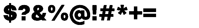 Marblis Black Font OTHER CHARS