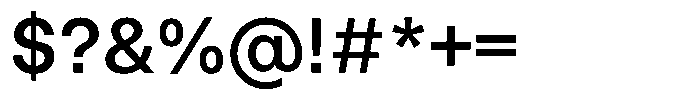 Marblis Bold Font OTHER CHARS