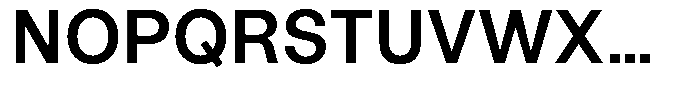 Marblis Bold Font UPPERCASE