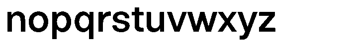 Marblis Bold Font LOWERCASE