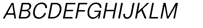 Marblis Book Italic Font UPPERCASE