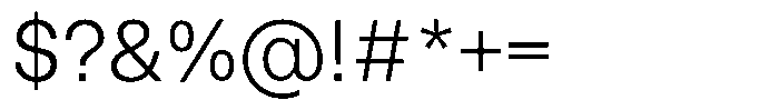 Marblis Book Font OTHER CHARS